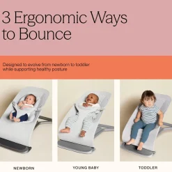 Ergobaby Evolve 3-in-1 Bouncer - Cream