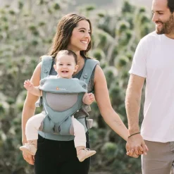 Ergobaby 360 Four Position Baby Carrier - Cool Air - Sea Mist