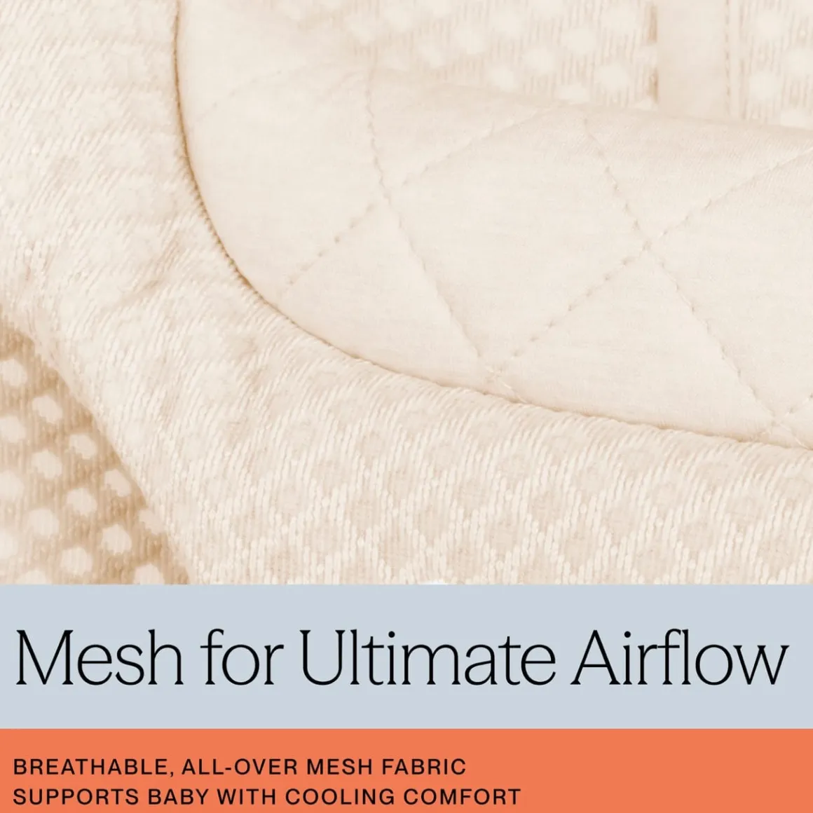 Ergobaby 3-in-1 Evolve Mesh Bouncer - Cream