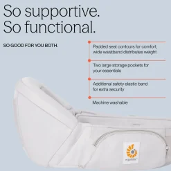 Ergobaby Lift Hip Seat Baby Carrier - Midnight Blue