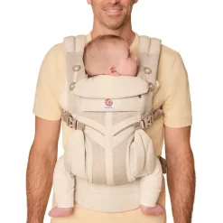 Ergobaby Omni Classic Cool Air Mesh Baby Carrier - Natural Beige