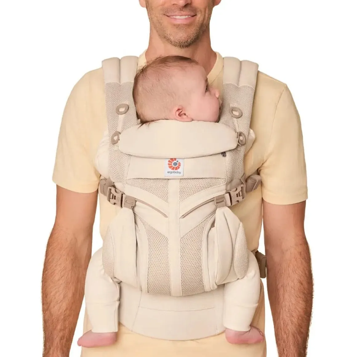 Ergobaby Omni Classic Cool Air Mesh Baby Carrier - Natural Beige