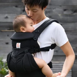 Ergobaby Omni Classic Cool Air Mesh Baby Carrier - Onyx Black