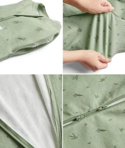 ergoPouch Cocoon Swaddle Sack 1.0 TOG - Oatmeal Marle, 0-3 Months