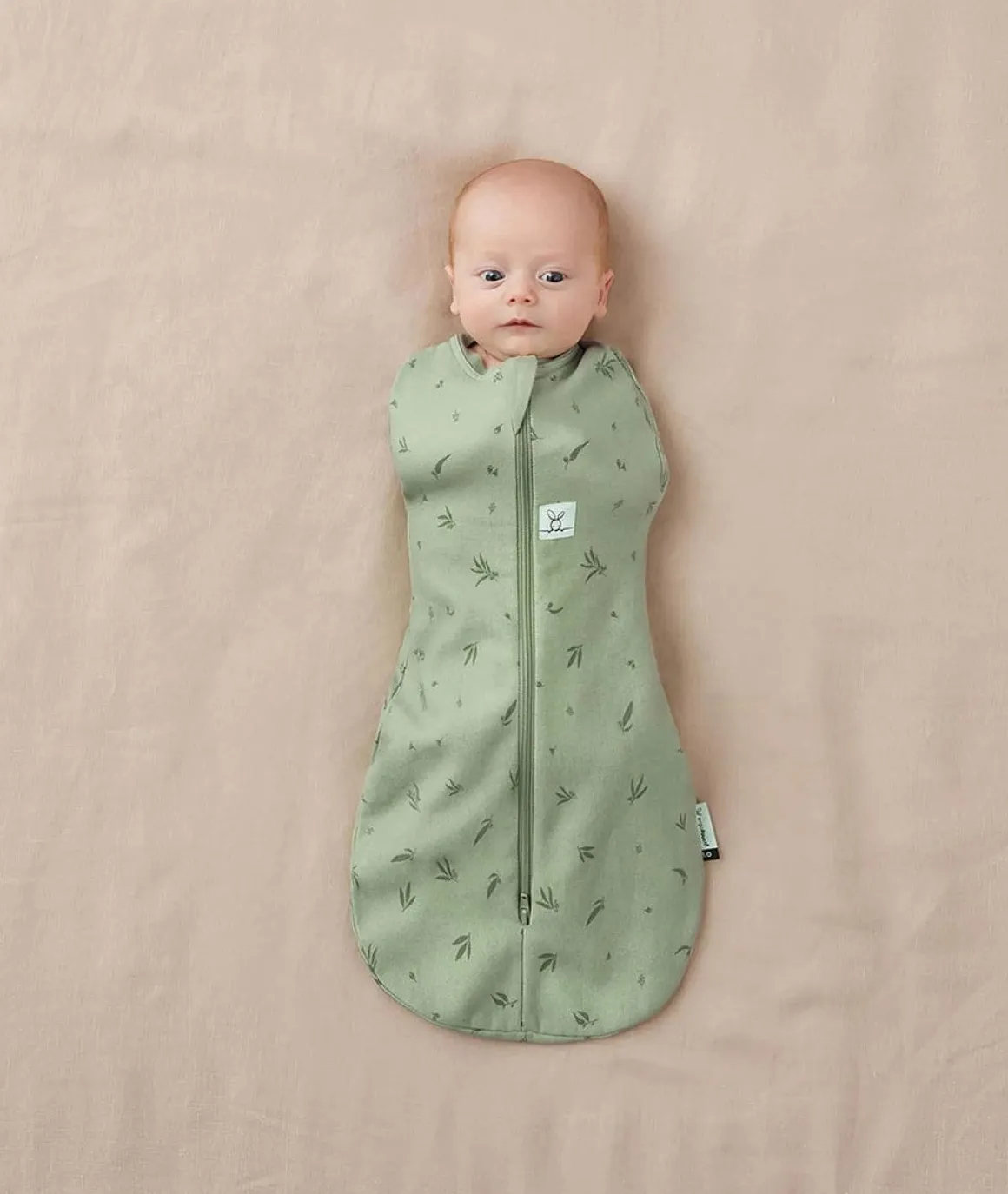 ergoPouch Cocoon Swaddle Sack 1.0 TOG - Willow, 6-12 Months