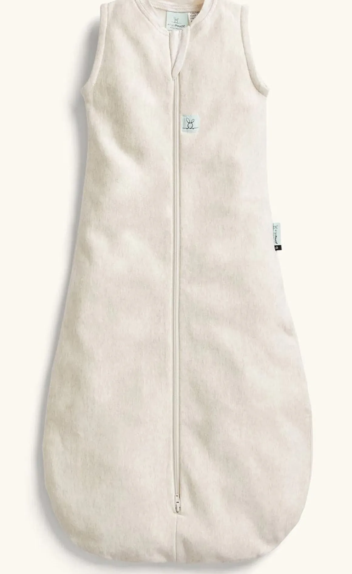 ergoPouch Jersey Sleep Sack 1.0 TOG - Oatmeal Marle, 3-12 Months