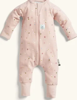 ergoPouch Layers Long Sleeve Romper 1.0 TOG - Daisies, 3-6 Months