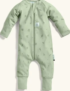 ergoPouch Layers Long Sleeve Romper 1.0 TOG - Willow, 0-3 Months