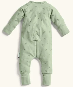 ergoPouch Layers Long Sleeve Romper 1.0 TOG - Willow, 0-3 Months
