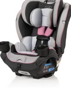 Evenflo EveryKid 3-in-1 Convertible Car Seat - Oneida Pink