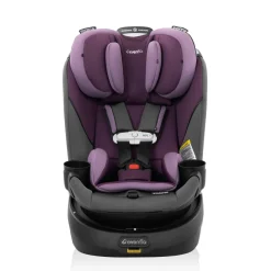 Evenflo GOLD Revolve360 Slim 2-in-1 Rotational Convertible Car Seat with SensorSafe - Amethyst