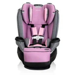 Evenflo GOLD SensorSafe Revolve360 Extend Rotational All-In-One Convertible Car Seat - Opal Pink