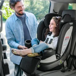 Evenflo GOLD SensorSafe Revolve360 Extend Rotational All-In-One Convertible Car Seat - Opal Pink