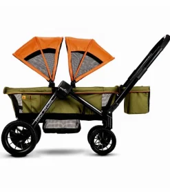 Evenflo Pivot Xplore All-Terrain Stroller Wagon + Second Seat Bundle - Gypsy