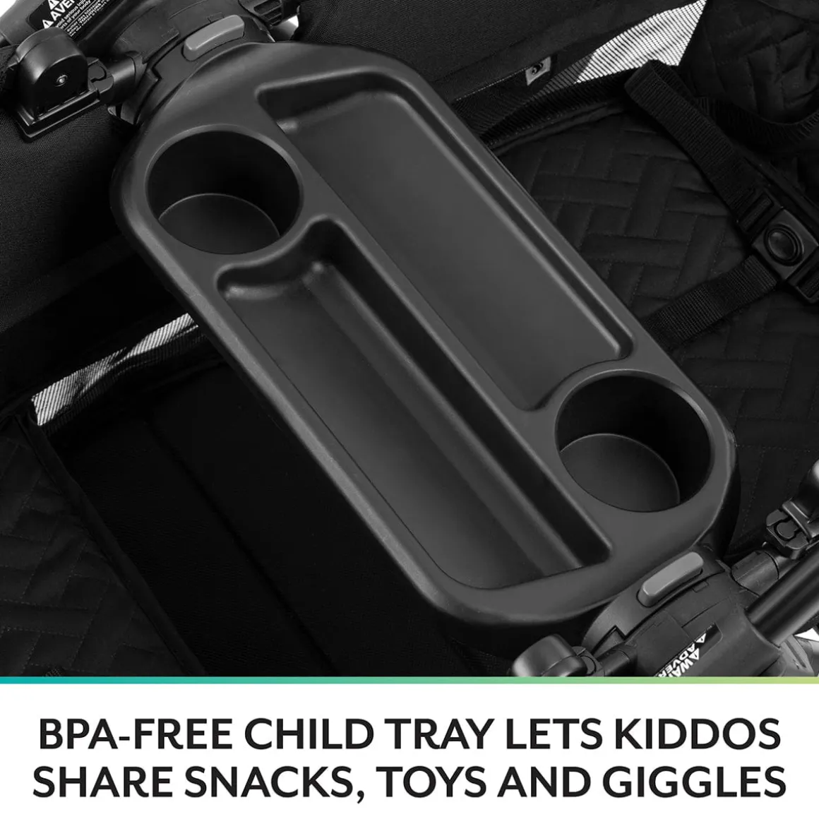 Evenflo Pivot Xplore Dreamz All-Terrain Stroller Wagon with Bassinet Insert - Jetsetter Black