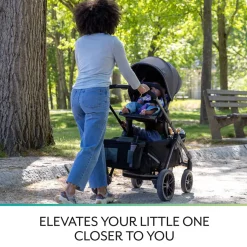 Evenflo Pivot Xplore Stroller Wagon Second Seat - Windsor Gray