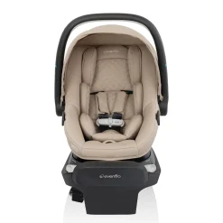 Evenflo Revolve180 LiteMax NXT Rotational Infant Car Seat with SensorySoothe - Topaz