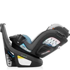 Evenflo Revolve360 Slim 2-in-1 Rotational Convertible Car Seat with Quick Clean Cover - Stow Blue