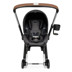 Evenflo Shyft DualRide Infant Car Seat Stroller Combo with Carryall Storage - Boone Gray