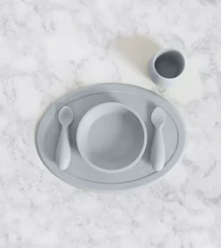 EZPZ First Foods Set - Pewter