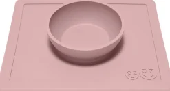 EZPZ Happy Mat Placemat & Bowl - Blush