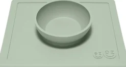EZPZ Happy Mat Placemat & Bowl - Sage