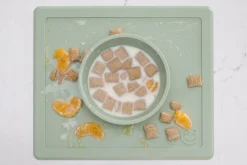 EZPZ Happy Mat Placemat & Bowl - Sage