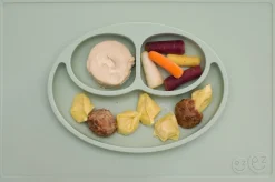 EZPZ Happy Mat Placemat & Plate - Sage