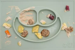EZPZ Happy Mat Placemat & Plate - Sage