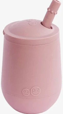 EZPZ Mini Cup Training Cup + Straw Training System - Blush