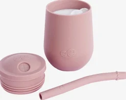 EZPZ Mini Cup Training Cup + Straw Training System - Blush