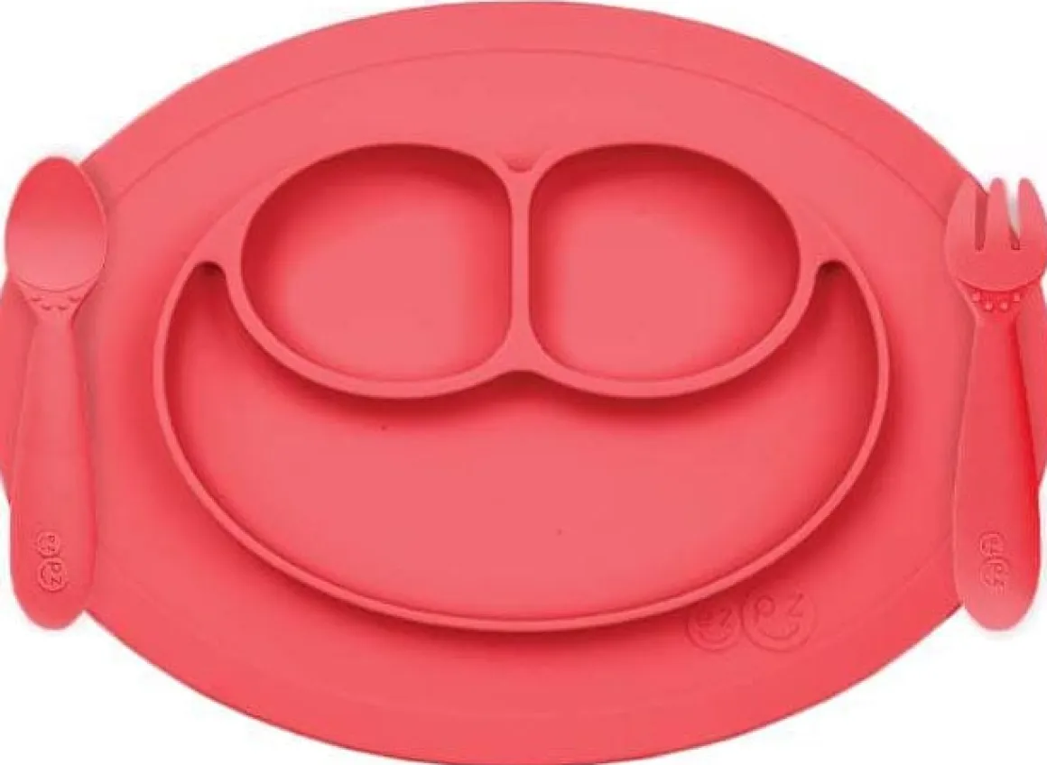 EZPZ Mini Feeding Set - Coral