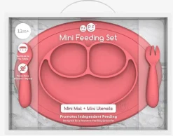 EZPZ Mini Feeding Set - Coral