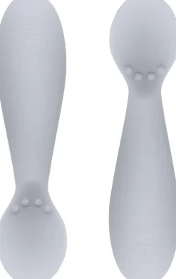 EZPZ Tiny Spoon, Twin Pack - Pewter