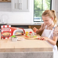 Fat Brain Toys Pretendables Backyard Pizza Oven Set