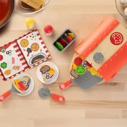 Fat Brain Toys Pretendables Backyard Pizza Oven Set