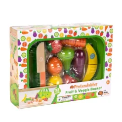 Fat Brain Toys Pretendables Fruit & Veggie Basket