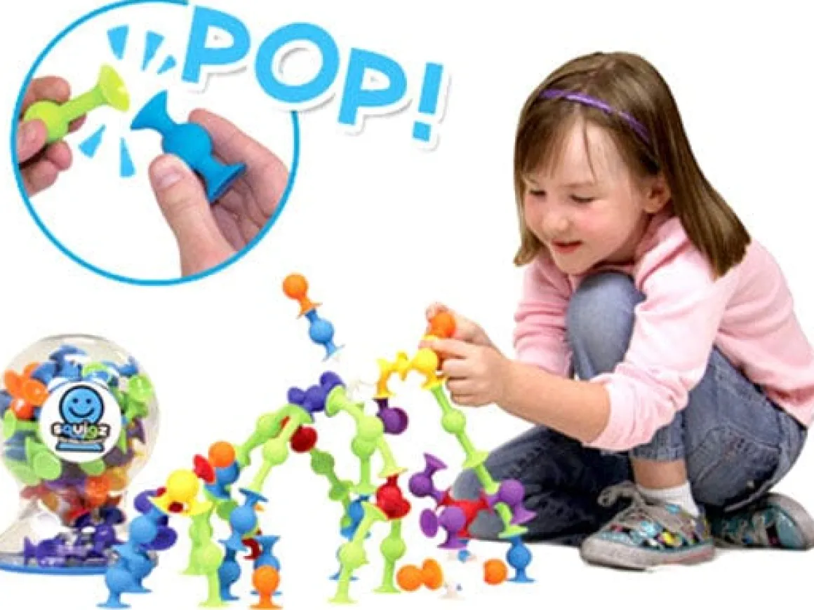 Fat Brain Toys Squigz Deluxe Set (50pc)