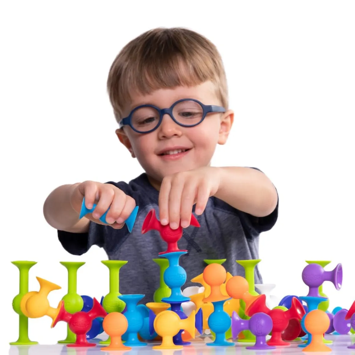 Fat Brain Toys Squigz Starter Set - 24 Pieces