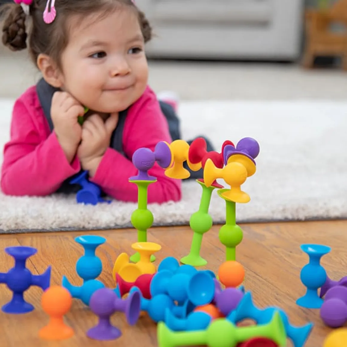 Fat Brain Toys Squigz Starter Set - 24 Pieces
