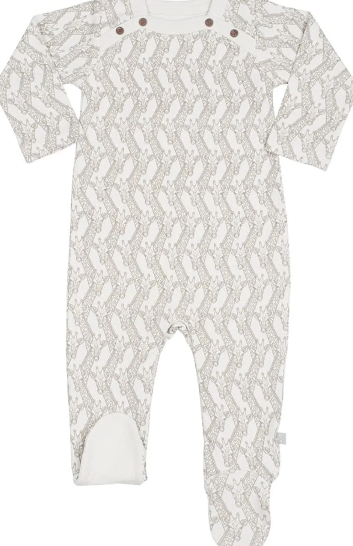 Finn+Emma Footie, 6-9m - Giraffe