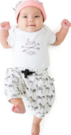 Finn+Emma Lap Shoulder Bodysuit, 9-12m - White