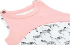 Finn+Emma Romper, 0-3m - Zebras