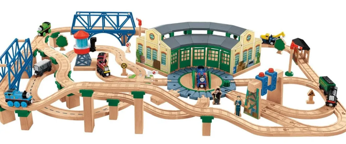 Fisher-Price Thomas & Friends Series Tidmouth Sheds Deluxe Set