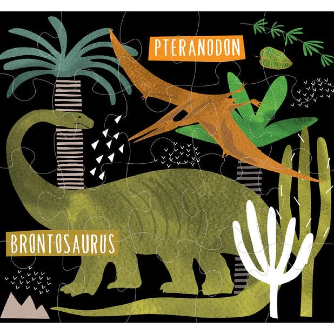 Floss & Rock 20pc Puzzle - Dinosaur
