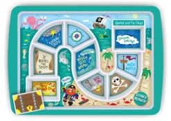 Fred & Friends Dinner Winner Plate - Pirate Adventure