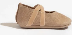 Freshly Picked Ballet Slipper, Size 2 - Weathered Brown