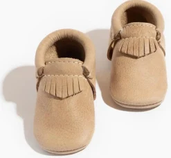 Freshly Picked City Moccasins, Size 2 - Weathered Brown