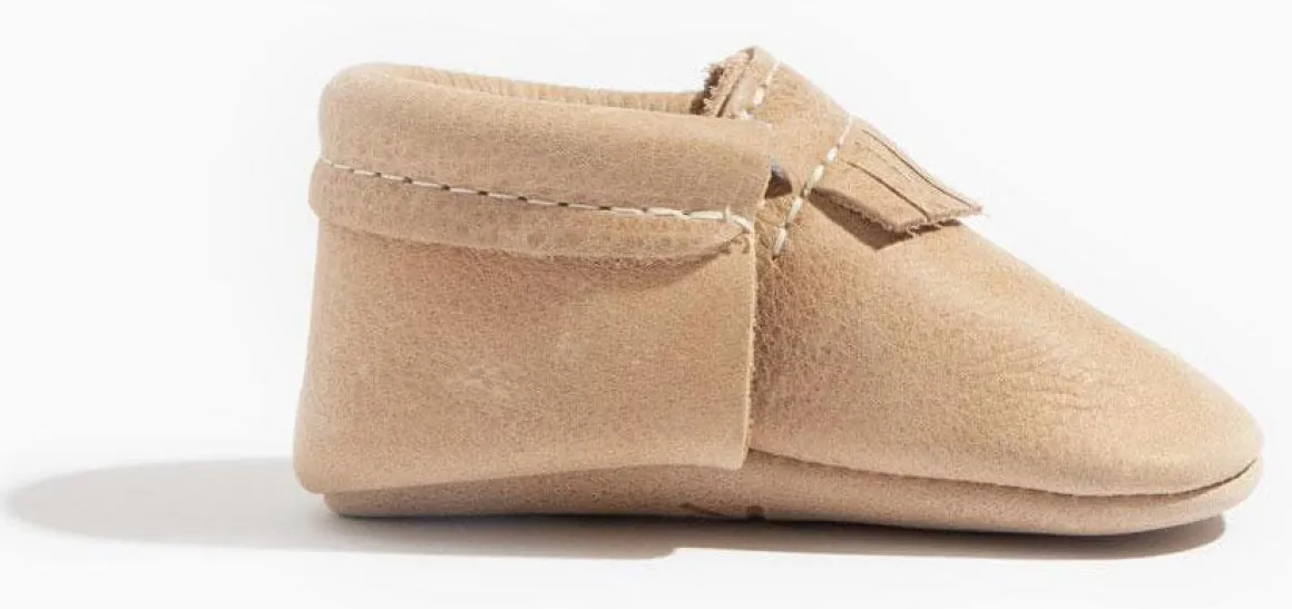 Freshly Picked City Moccasins, Size 2 - Weathered Brown