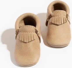 Freshly Picked City Moccasins, Size 3 - Weathered Brown